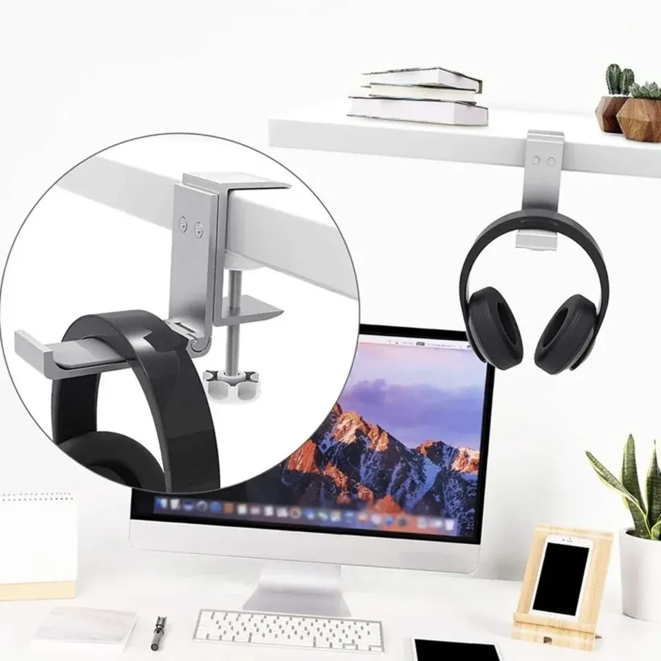UnderDesk Headphone Hanger