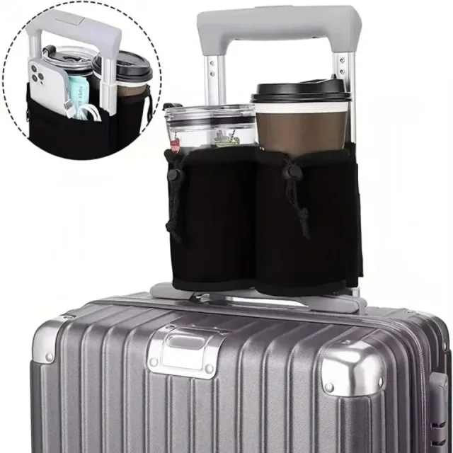 Hands-Free Luggage Cup Caddy