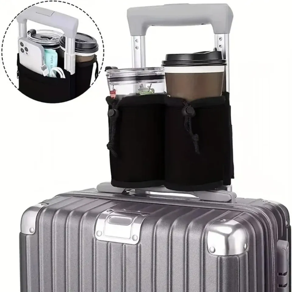 Hands-Free Luggage Cup Caddy